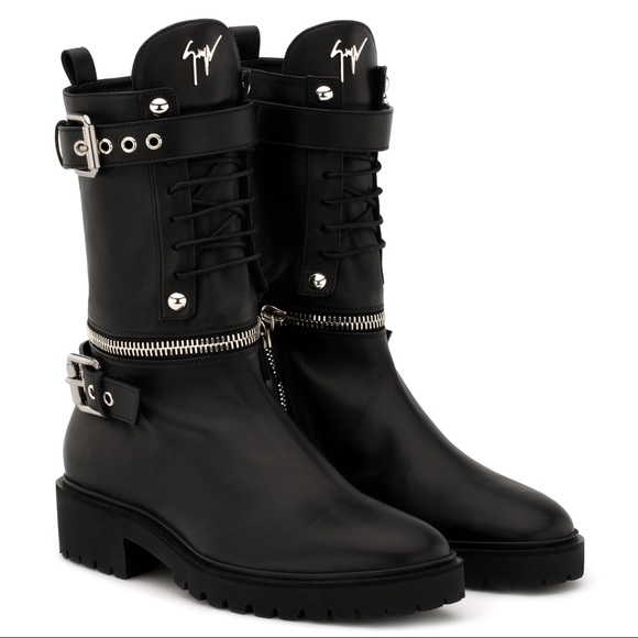 giuseppe zanotti NIB dual-function leather boots - Picture 5 of 7